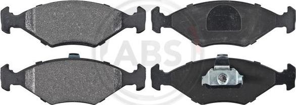 A.B.S. 37170 - Тормозные колодки, дисковые, комплект autosila-amz.com