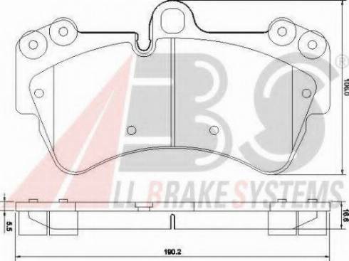 A.B.S. 37391 OE - Тормозные колодки, дисковые, комплект autosila-amz.com