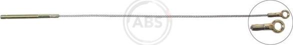A.B.S. K10491 - Тросик, cтояночный тормоз autosila-amz.com