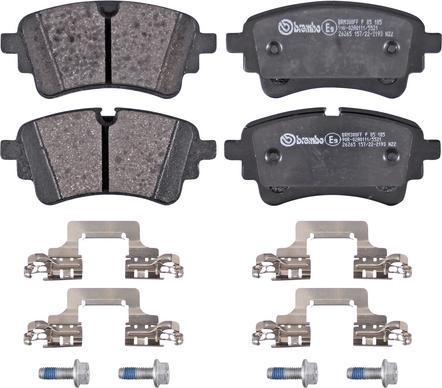 A.B.S. P 85 185 - Тормозные колодки, дисковые, комплект autosila-amz.com