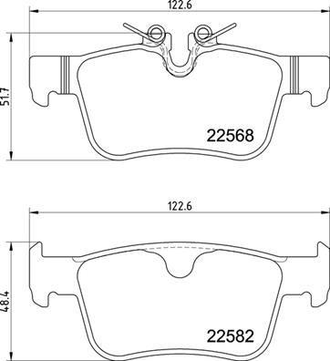 A.B.S. P86030 - Тормозные колодки, дисковые, комплект autosila-amz.com