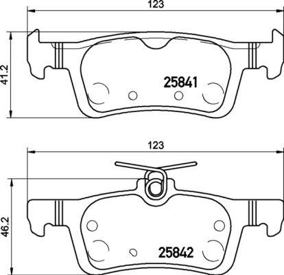 A.B.S. P24204 - Тормозные колодки, дисковые, комплект autosila-amz.com