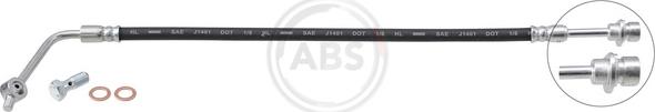 A.B.S. SL 1051 - Тормозной шланг autosila-amz.com