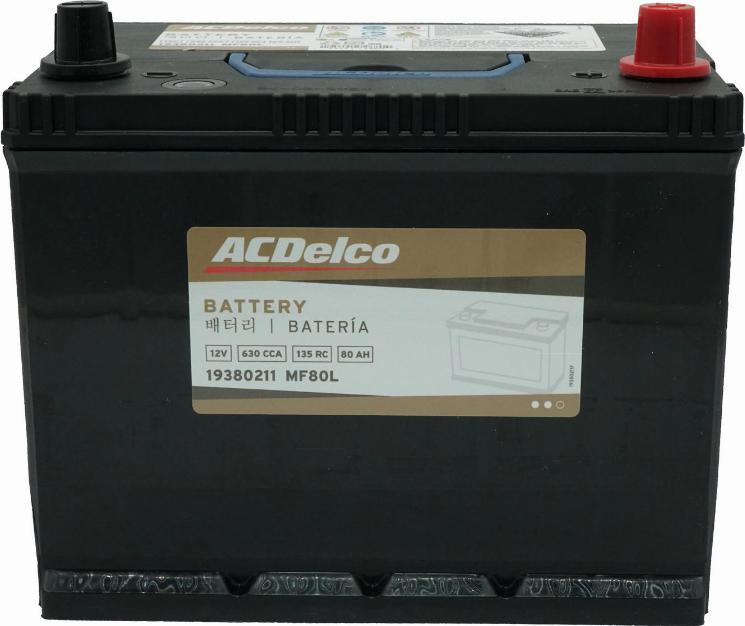 ACDelco 19380211 - Стартерная аккумуляторная батарея, АКБ autosila-amz.com