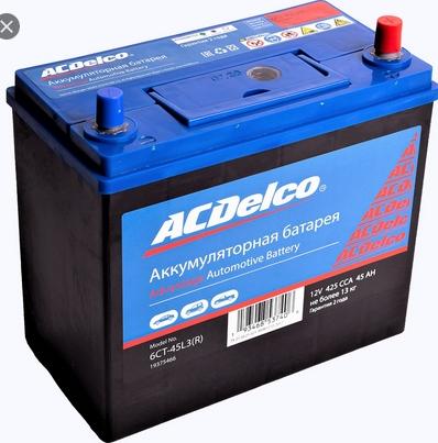 ACDelco 19375466 - Стартерная аккумуляторная батарея, АКБ autosila-amz.com