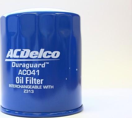 ACDelco AC041 - Масляный фильтр autosila-amz.com