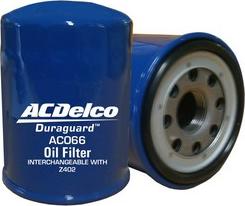 ACDelco AC066 - Масляный фильтр autosila-amz.com