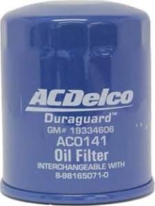 ACDelco AC0141 - Масляный фильтр autosila-amz.com
