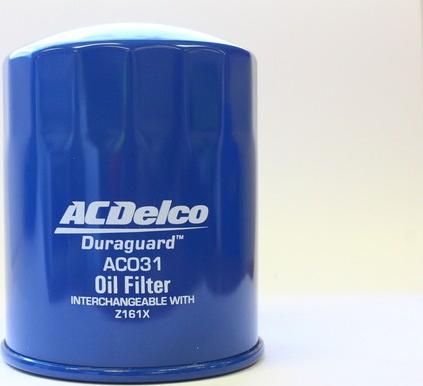 ACDelco AC031 - Масляный фильтр autosila-amz.com
