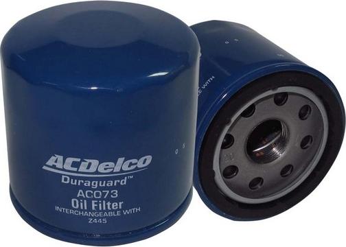 ACDelco AC073 - Масляный фильтр autosila-amz.com