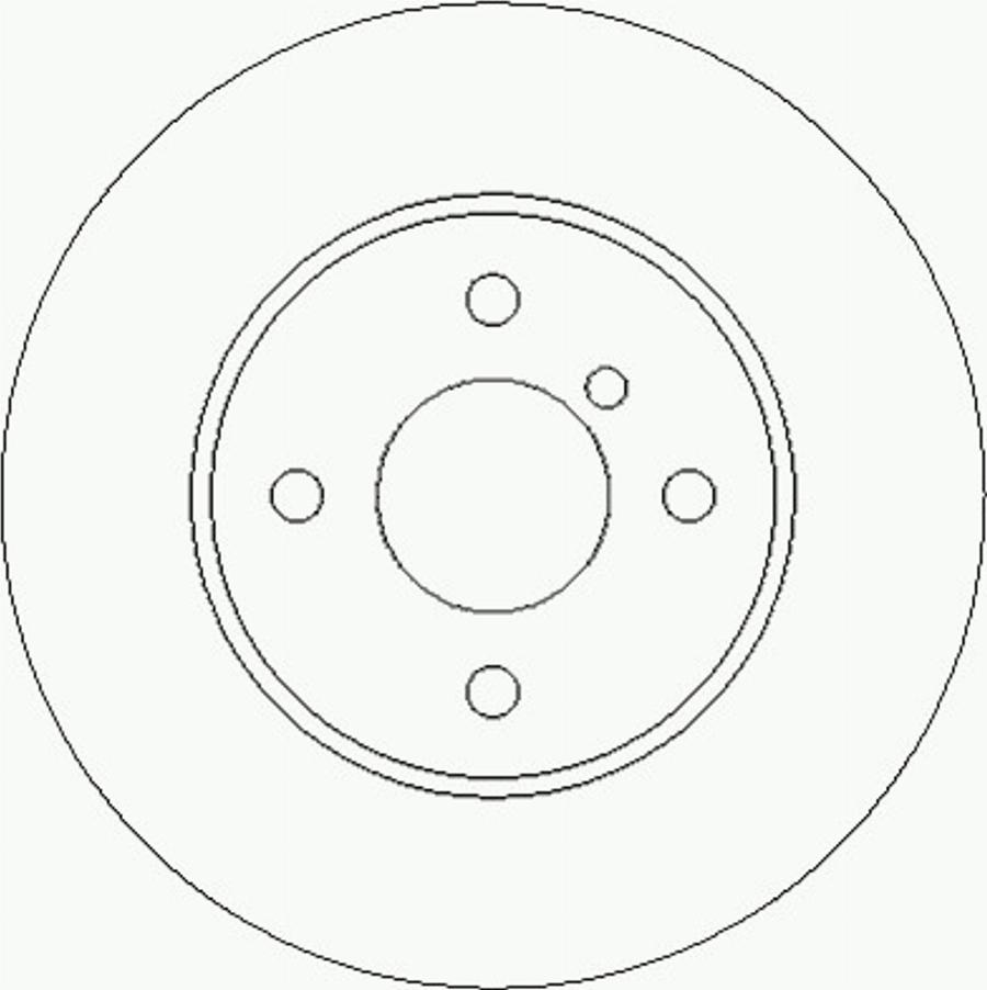 ACDelco AC2072D - Тормозной диск autosila-amz.com