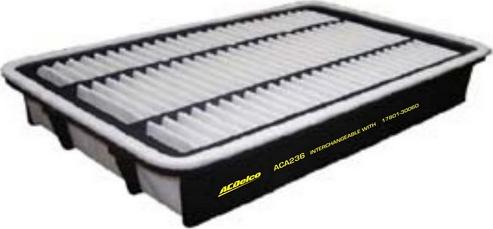 ACDelco ACA236 - Воздушный фильтр, двигатель autosila-amz.com