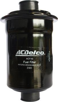 ACDelco ACF49 - Топливный фильтр autosila-amz.com