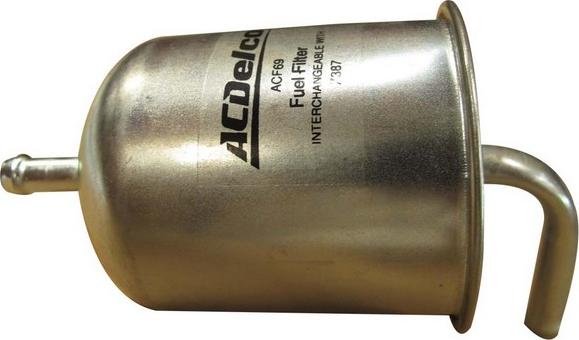 ACDelco ACF69 - Топливный фильтр autosila-amz.com