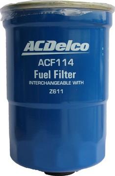 ACDelco ACF114 - Топливный фильтр autosila-amz.com