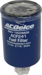 ACDelco ACF241 - Топливный фильтр autosila-amz.com