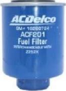 ACDelco ACF201 - Топливный фильтр autosila-amz.com
