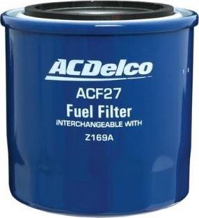 ACDelco ACF27 - Топливный фильтр autosila-amz.com