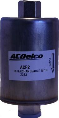 ACDelco ACF2 - Топливный фильтр autosila-amz.com