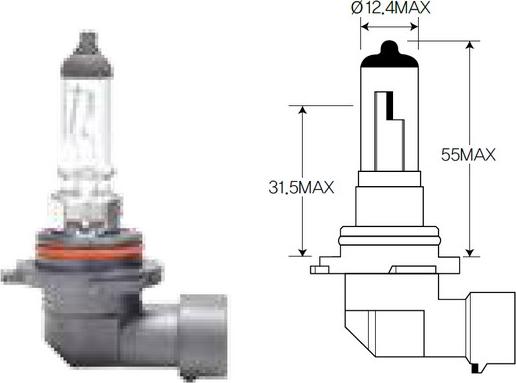 ACDelco ACHB4 - Лампа накаливания, основная фара autosila-amz.com