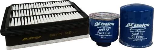 ACDelco ACK10 - Комплект фильтра autosila-amz.com