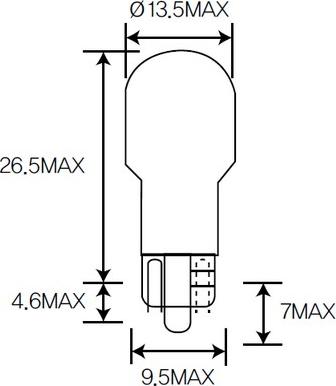ACDelco ACT15 - Лампа накаливания, фонарь указателя поворота autosila-amz.com