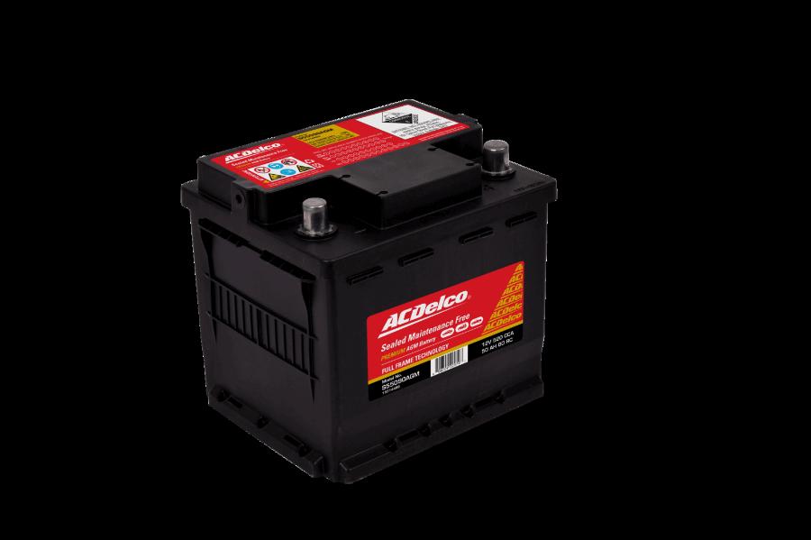 ACDelco S55090AGM - Стартерная аккумуляторная батарея, АКБ autosila-amz.com
