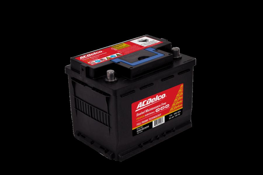 ACDelco S56090AGM - Стартерная аккумуляторная батарея, АКБ autosila-amz.com
