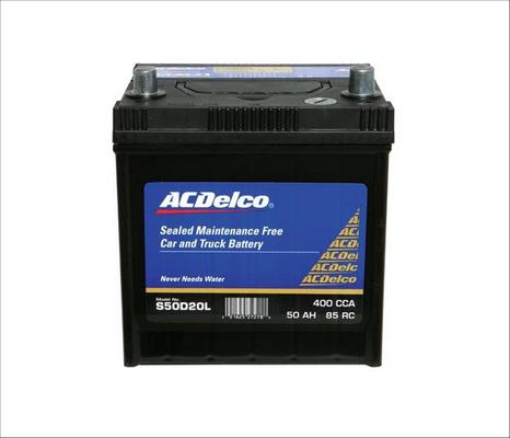 ACDelco S50D20L - Стартерная аккумуляторная батарея, АКБ autosila-amz.com