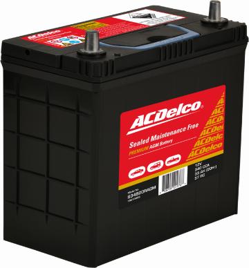 ACDelco S34B20RAGM - Стартерная аккумуляторная батарея, АКБ autosila-amz.com