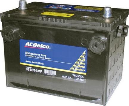 ACDelco S78DT-6MF - Стартерная аккумуляторная батарея, АКБ autosila-amz.com