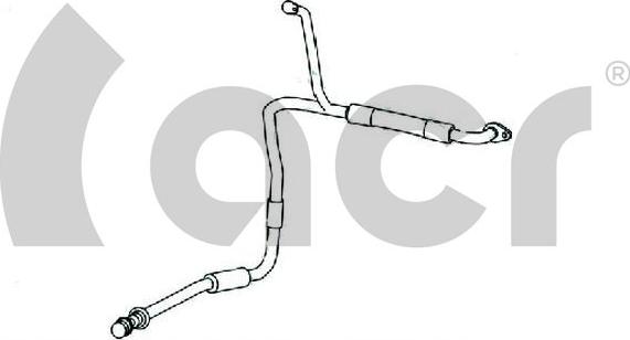 ACR 119955 - Трубопровод высокого / низкого давления, кондиционер autosila-amz.com
