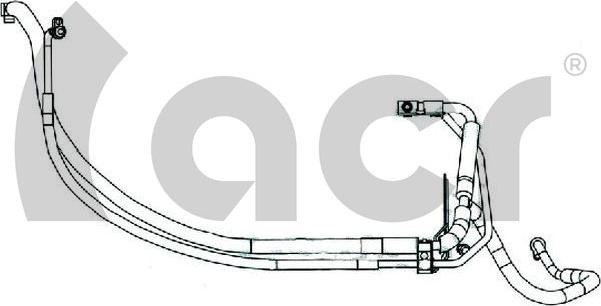 ACR 119922 - Трубопровод высокого / низкого давления, кондиционер autosila-amz.com
