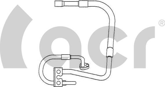 ACR 119246 - Трубопровод высокого / низкого давления, кондиционер autosila-amz.com