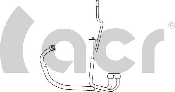 ACR 119240 - Трубопровод высокого / низкого давления, кондиционер autosila-amz.com