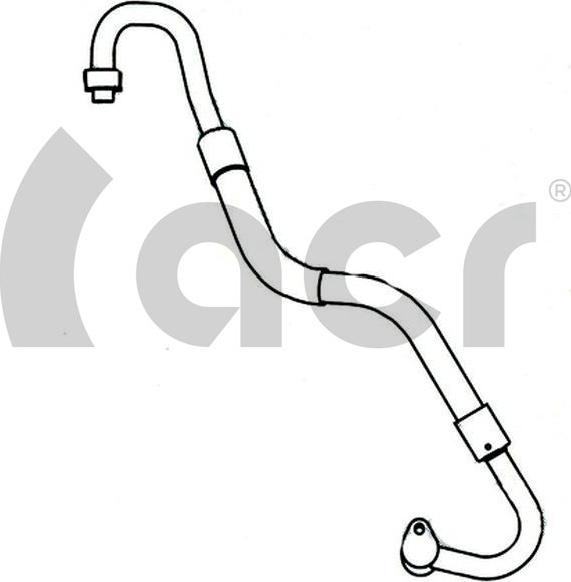 ACR 119267 - Трубопровод высокого / низкого давления, кондиционер autosila-amz.com