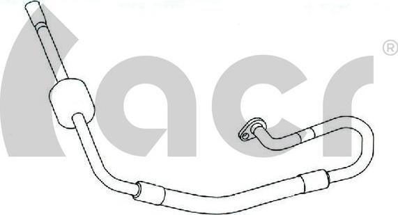 ACR 119208 - Трубопровод высокого / низкого давления, кондиционер autosila-amz.com