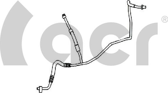 ACR 119288 - Трубопровод высокого / низкого давления, кондиционер autosila-amz.com
