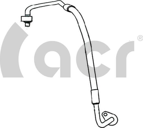 ACR 119282 - Трубопровод высокого / низкого давления, кондиционер autosila-amz.com