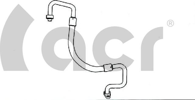 ACR 119287 - Трубопровод высокого / низкого давления, кондиционер autosila-amz.com