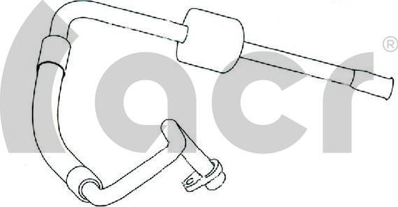 ACR 119234 - Трубопровод высокого / низкого давления, кондиционер autosila-amz.com