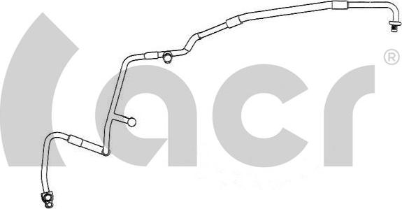 ACR 119236 - Трубопровод высокого / низкого давления, кондиционер autosila-amz.com