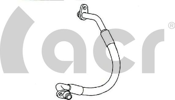 ACR 119231 - Трубопровод высокого / низкого давления, кондиционер autosila-amz.com