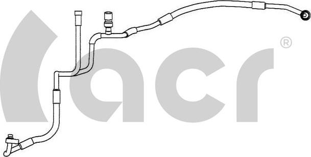 ACR 119238 - Трубопровод высокого / низкого давления, кондиционер autosila-amz.com