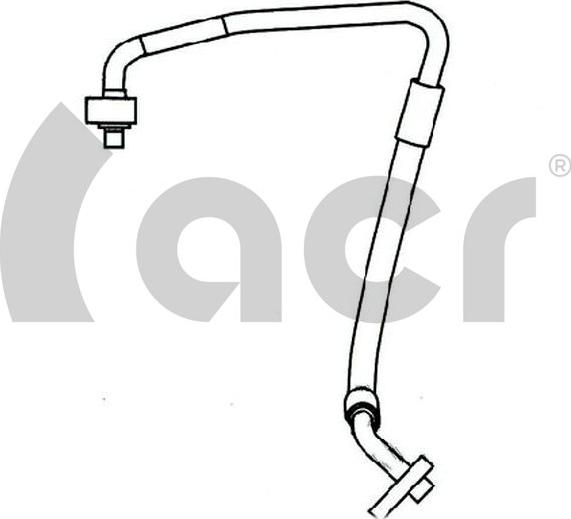 ACR 119277 - Трубопровод высокого / низкого давления, кондиционер autosila-amz.com