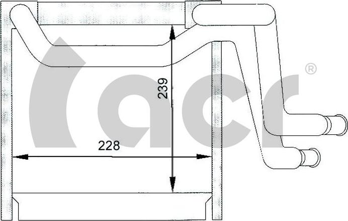 ACR 310031 - Испаритель, кондиционер autosila-amz.com