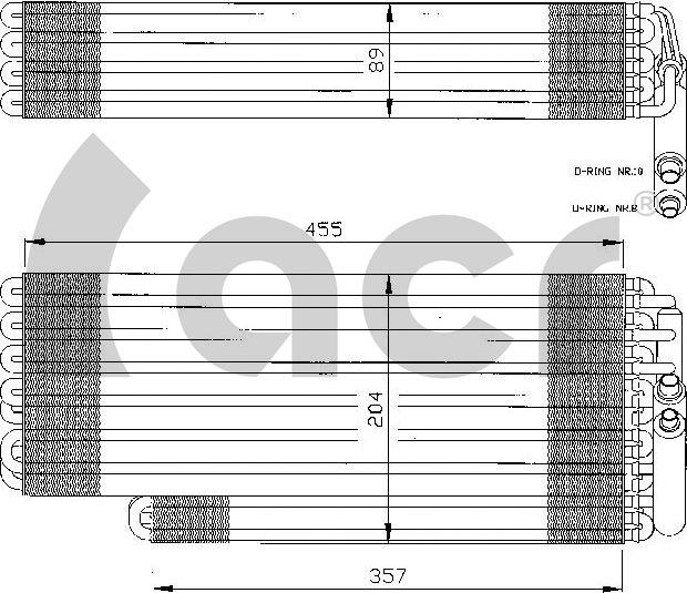 ACR 310137 - Испаритель, кондиционер autosila-amz.com