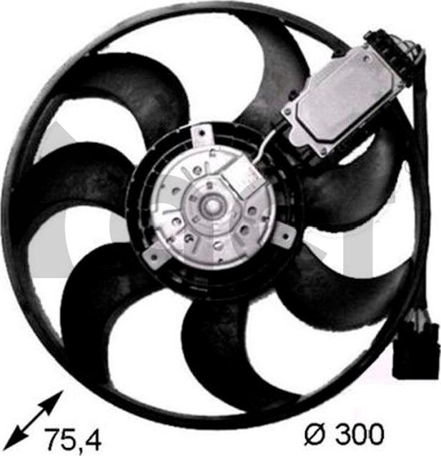 ACR 330308 - Вентилятор, охлаждение двигателя autosila-amz.com