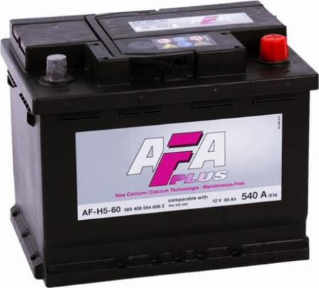 AFA 5604080546062 - Стартерная аккумуляторная батарея, АКБ autosila-amz.com