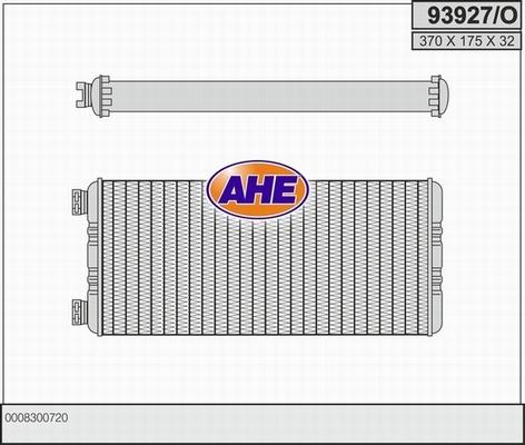 AHE 93927/O - Теплообменник, отопление салона autosila-amz.com